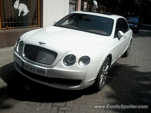 Bentley Continental spotted in Mumbai, India