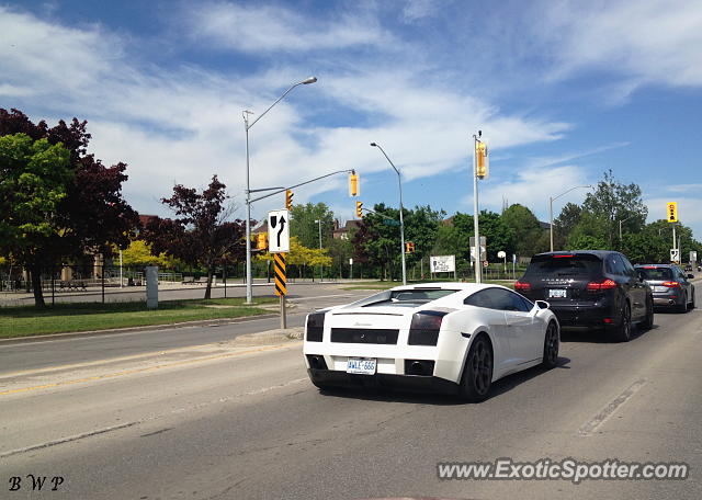 Lamborghini Gallardo spotted in Richmond Hill, Canada