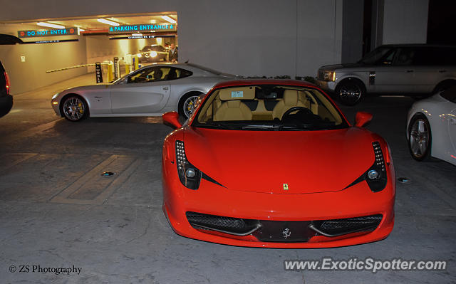 Ferrari 458 Italia spotted in Fort Lauderdale, Florida