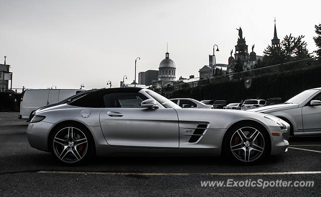 Mercedes SLS AMG spotted in Montreal, Canada