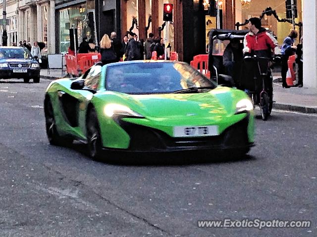 Mclaren 650S spotted in London, United Kingdom