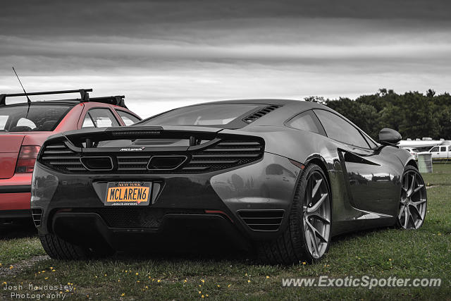 Mclaren MP4-12C spotted in Watkins Glen, New York