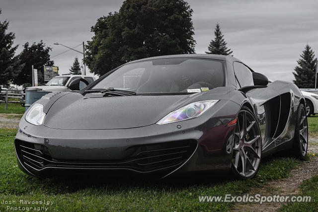 Mclaren MP4-12C spotted in Watkins Glen, New York