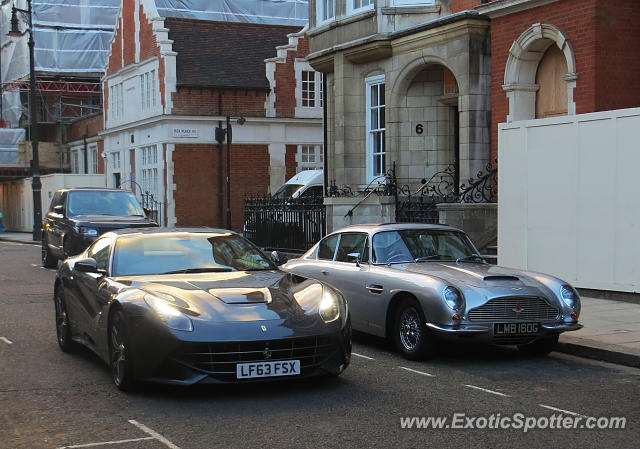 Ferrari F12 spotted in London, United Kingdom