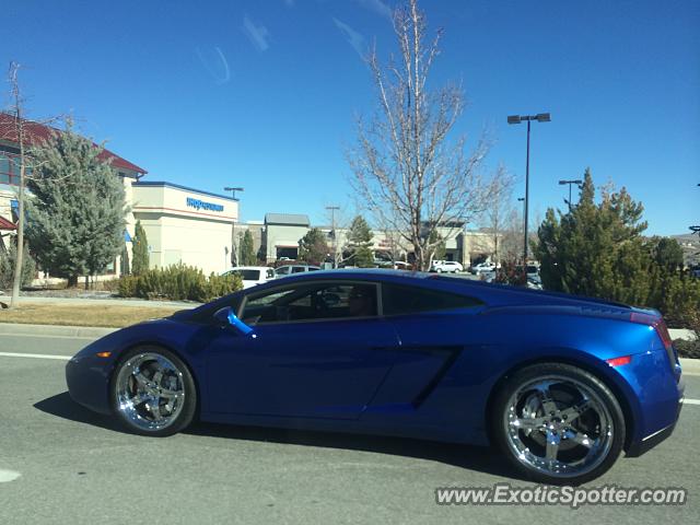 Lamborghini Gallardo spotted in Reno, Nevada