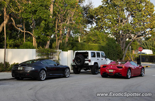 Ferrari 458 Italia spotted in Palm Beach, Florida