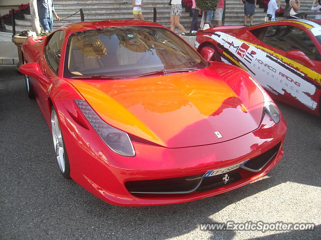 Ferrari 458 Italia spotted in Monte Carlo, Monaco