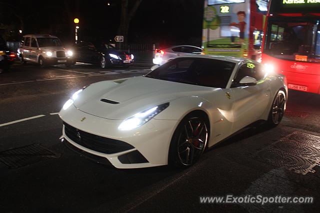 Ferrari F12 spotted in London, United Kingdom