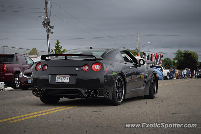 Nissan GT-R spotted in Watkins Glen, New York