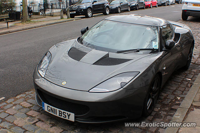 Lotus Evora spotted in London, United Kingdom