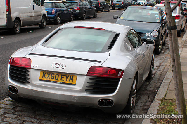 Audi R8 spotted in London, United Kingdom