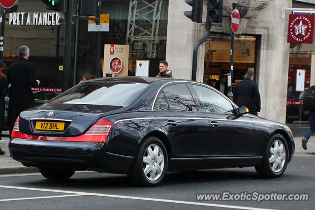 Mercedes Maybach spotted in London, United Kingdom