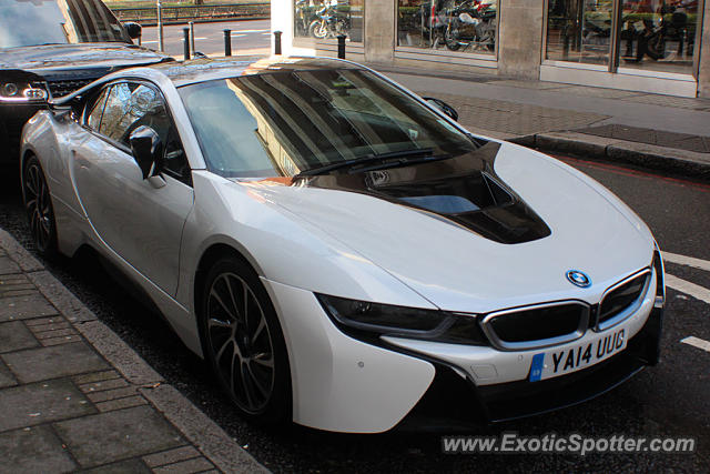 BMW I8 spotted in London, United Kingdom