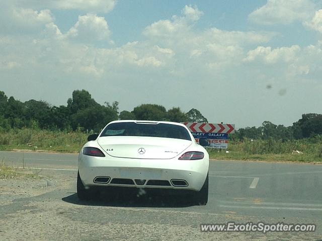 Mercedes SLS AMG spotted in Johannesburg, South Africa