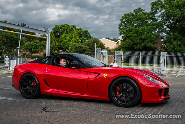 Ferrari 599GTB spotted in Sandton, South Africa