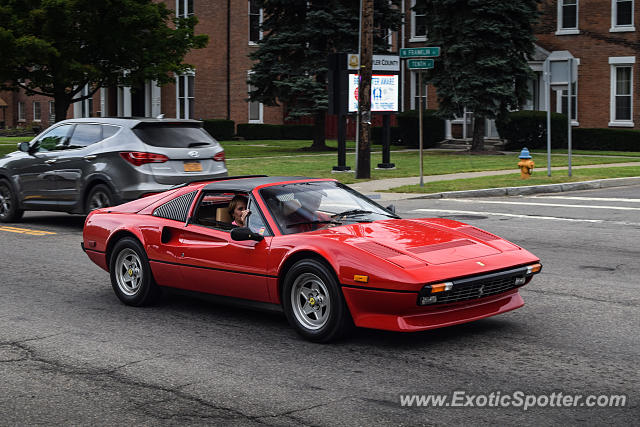 Ferrari 308 spotted in Watkins Glen, New York