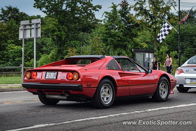 Ferrari 308 spotted in Watkins Glen, New York