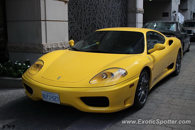 Ferrari 360 Modena spotted in Toronto, Canada