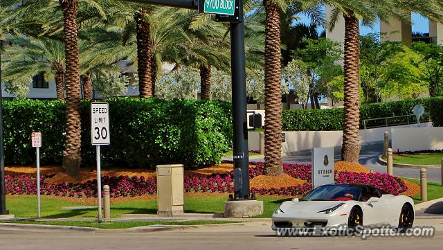 Ferrari 458 Italia spotted in Miami, Florida