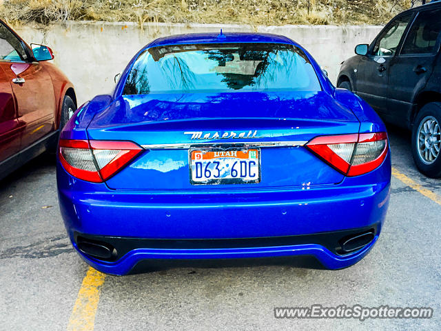 Maserati GranTurismo spotted in Salt Lake, Utah