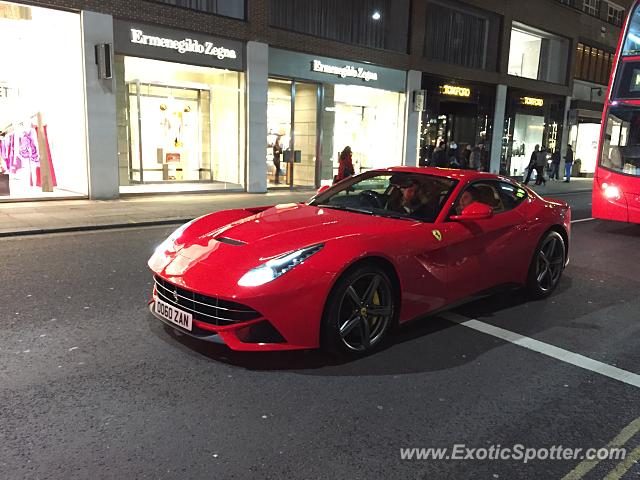 Ferrari F12 spotted in London, United Kingdom