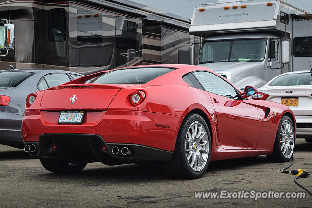 Ferrari 599GTB spotted in Watkins Glen, New York