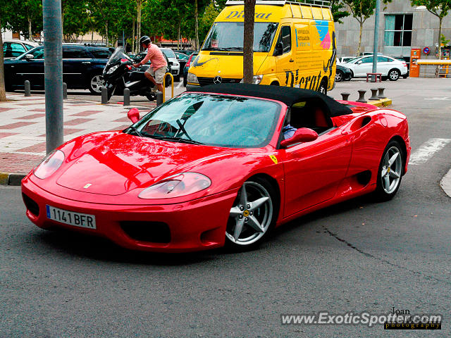 Ferrari 360 Modena spotted in Platja d'Aro, Spain