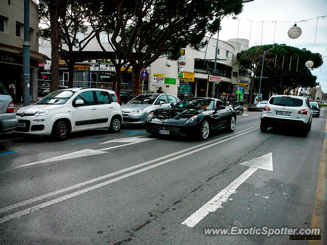 Ferrari 599GTB spotted in Platja d'Aro, Spain