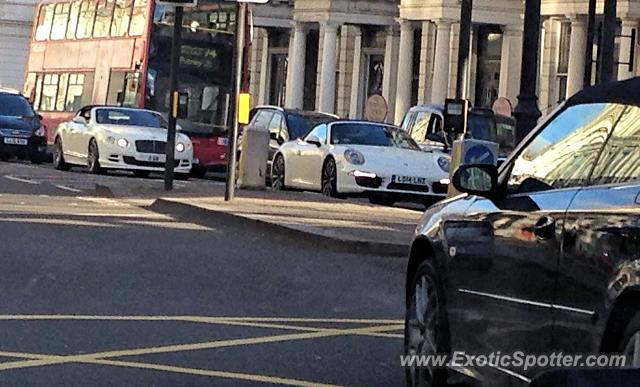 Bentley Continental spotted in London, United Kingdom