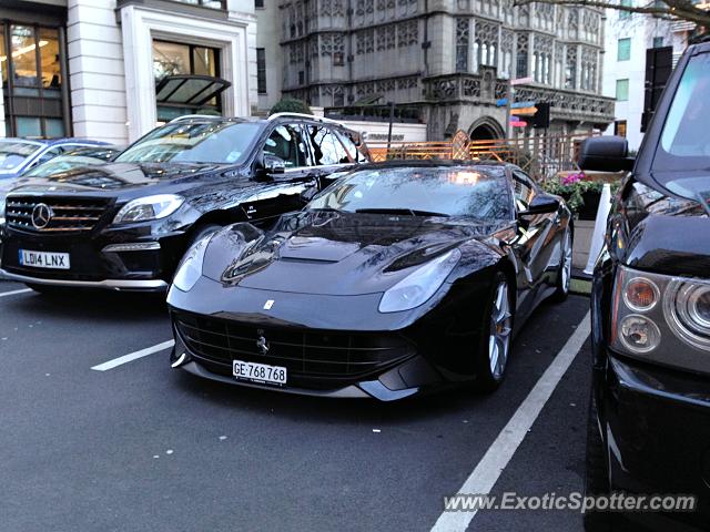 Ferrari F12 spotted in London, United Kingdom