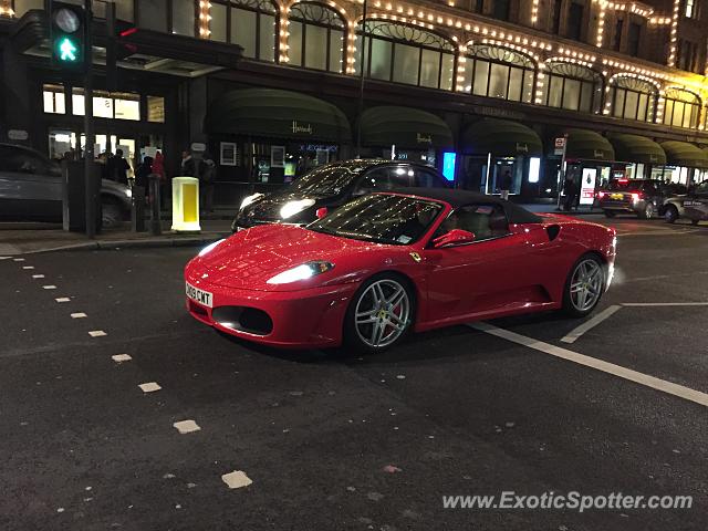 Ferrari F430 spotted in London, United Kingdom