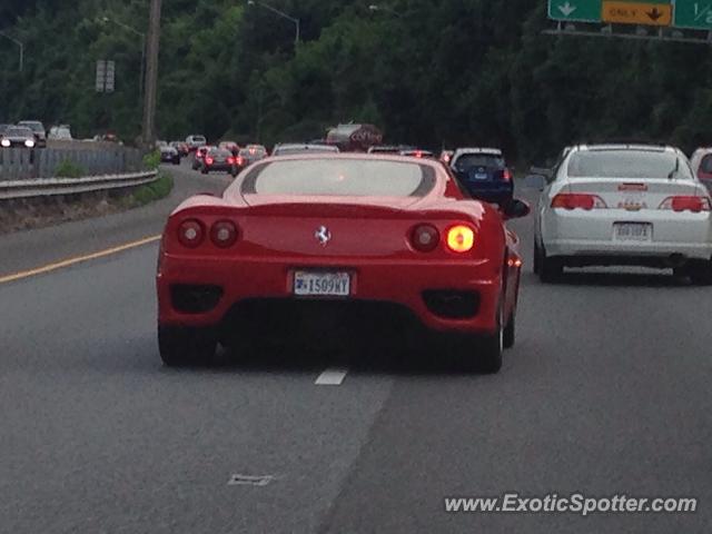 Ferrari 360 Modena spotted in Bethesda, Maryland