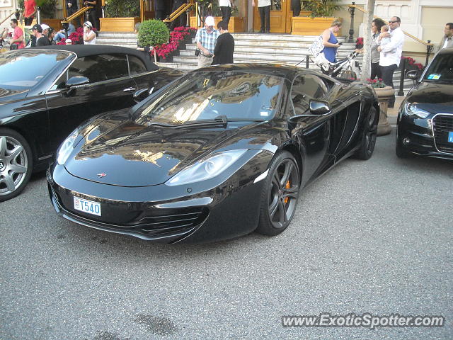 Mclaren MP4-12C spotted in Monte Carlo, Monaco