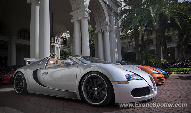 Bugatti Veyron spotted in Palm Beach, Florida