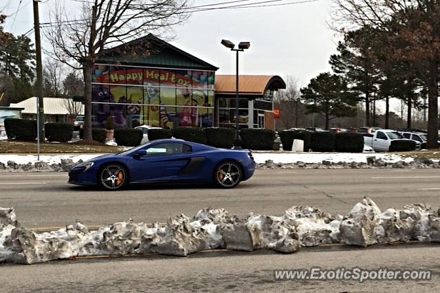 Mclaren 650S spotted in Raleigh, North Carolina