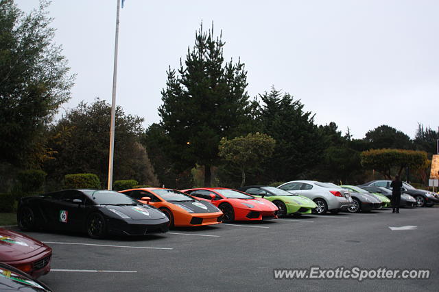 Lamborghini Aventador spotted in Monterey, California