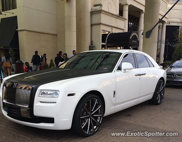 Rolls Royce Ghost spotted in Charlotte, North Carolina