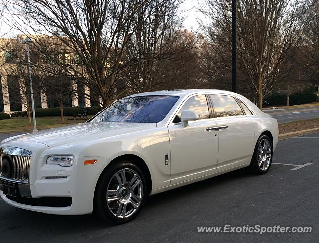 Rolls Royce Ghost spotted in Charlotte, North Carolina