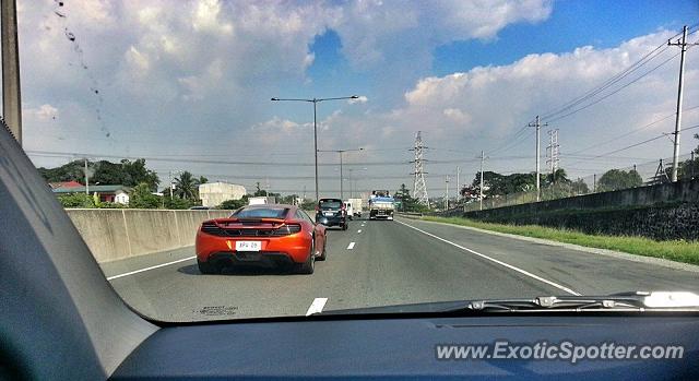 Mclaren MP4-12C spotted in Quezon, Philippines