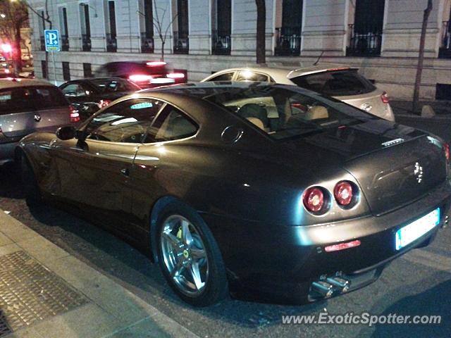 Ferrari 612 spotted in Madrid, Spain