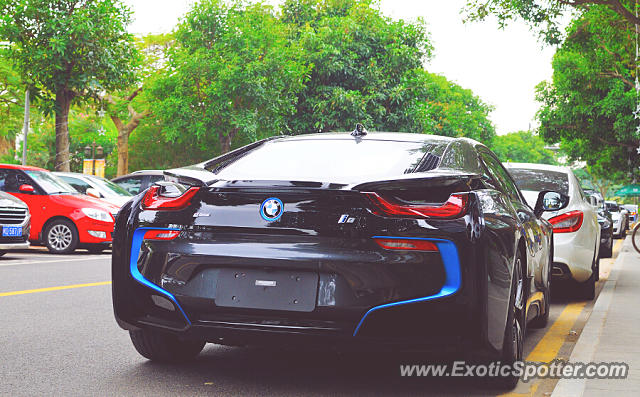 BMW I8 spotted in Xiamen,Fujian, China