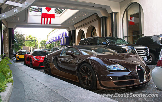 Bugatti Veyron spotted in Beverly Hills, California