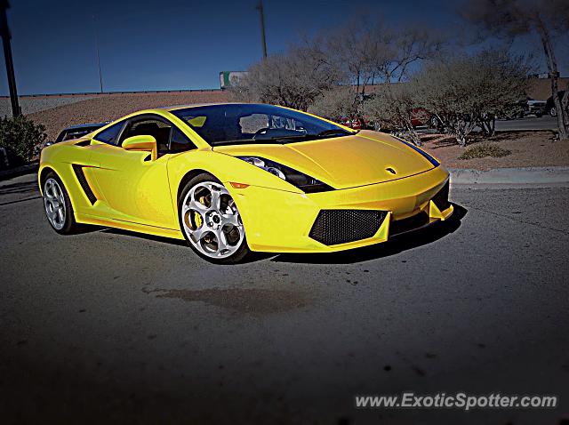 Lamborghini Gallardo spotted in El Paso, Texas