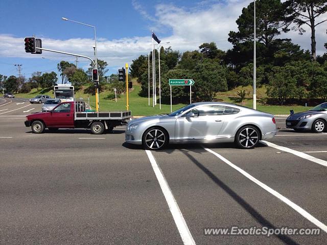 Bentley Continental spotted in Auckland, New Zealand