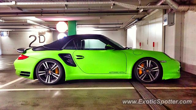 Porsche 911 Turbo spotted in Zürich, Switzerland