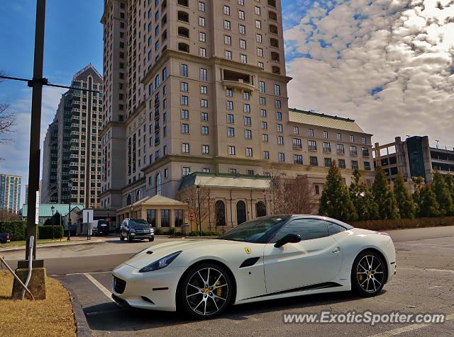 Ferrari California spotted in Atlanta, Georgia