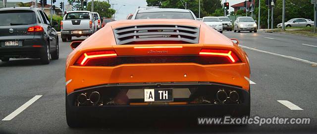 Lamborghini Huracan spotted in Brisbane, Australia