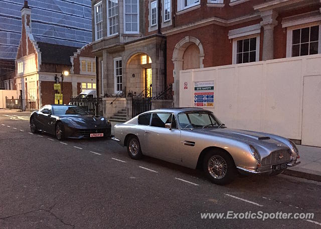 Ferrari F12 spotted in London, United Kingdom