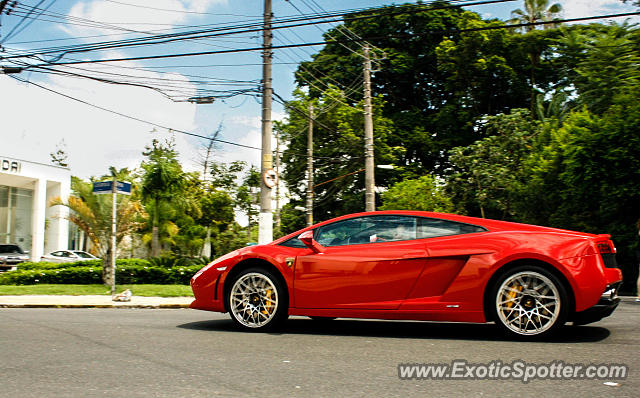 Lamborghini Gallardo spotted in São Paulo, Brazil