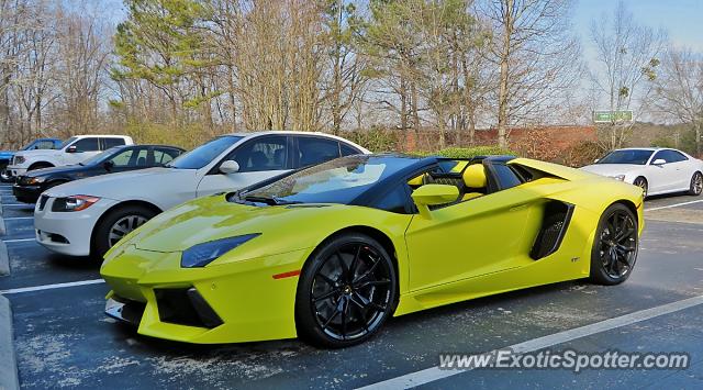 Lamborghini Aventador spotted in Atlanta, Georgia